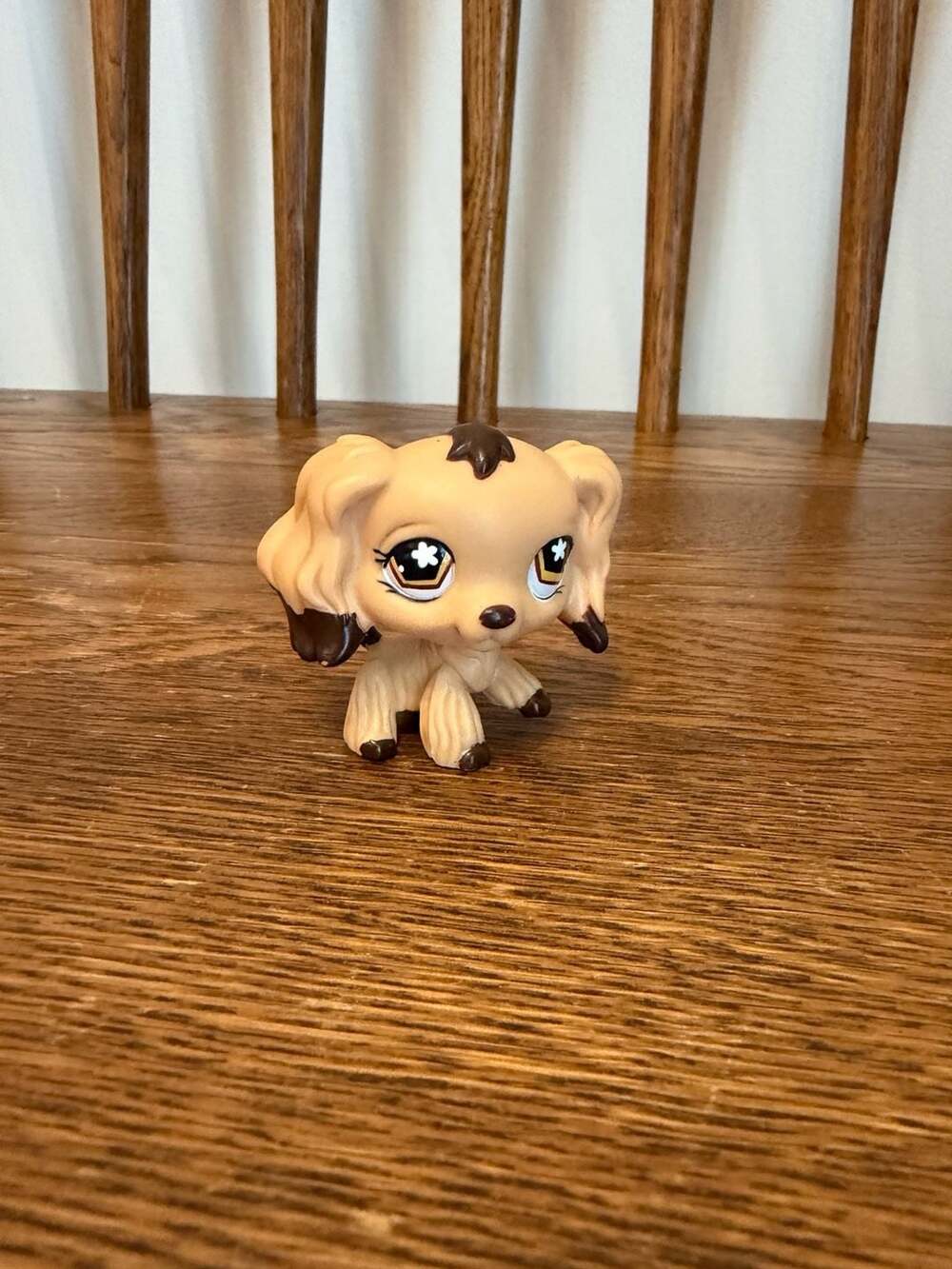 Hasbro Littlest Pet Shop Cocker Spaniel Dog Blue Magnet C-031